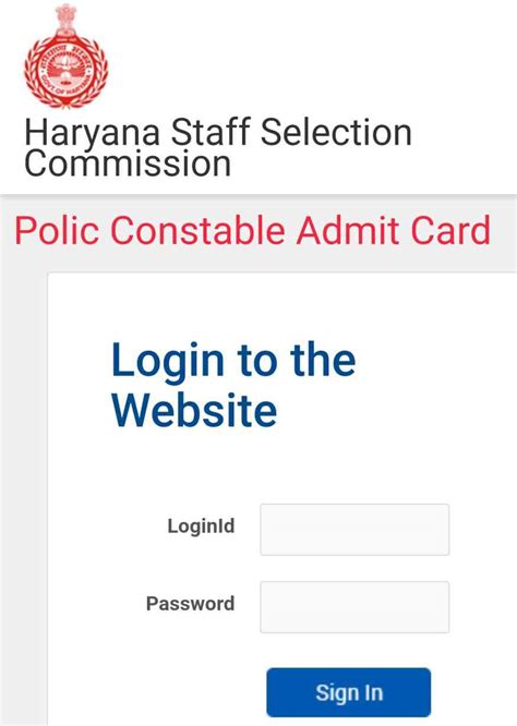 Haryana Police Admit Card 2021 (New Date) Download HSSC Police ...