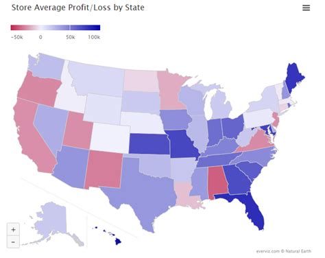 Choropleth Map Population Density