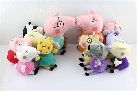 Pelúcia Turma Peppa Pig Amigos 12 Bonecos Pronta Entrega R 299 95 em