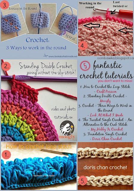 Five Handy Dandy Crochet Tutorials You May Just Want To Save For Later