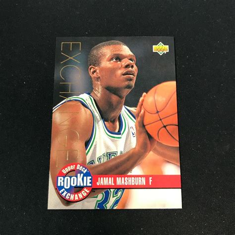 1993 94 Upper Deck JAMAL MASHBURN RC Exchange RE4 Dallas Mavericks