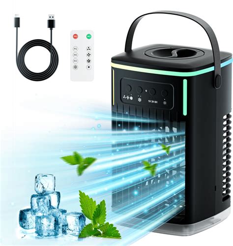 Vosaf Portable Air Conditioners With Remote1400ml Evaporative Mini Air Conditioner