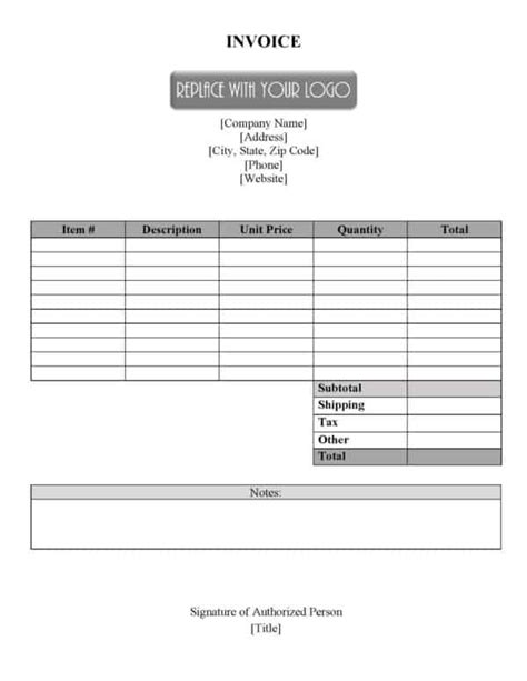 Free Invoice Templates Online Invoice Maker