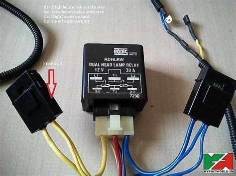 Dual Headlamp Relay Wiring Diagram All You Wiring Want