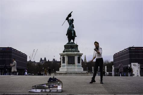 Heldenplatz Square View in 80s Editorial Photography - Image of hofburg ...