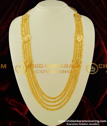 Buy Grand Look Stunning Gold Broad Heavy Kerala Haram Kerala Wedding