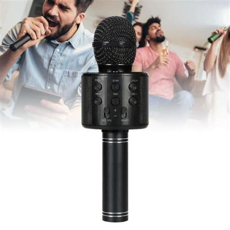 Microphone Sans Fil Ws Microphone Portatif Sans Fil Compatible