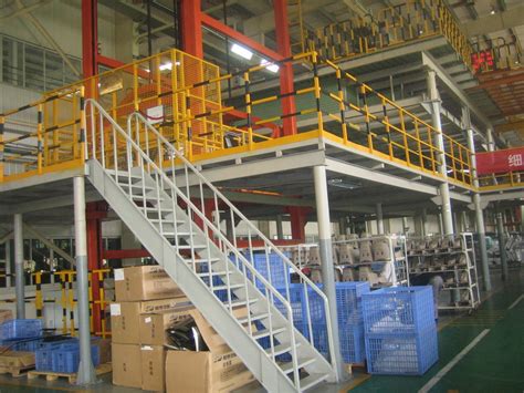 Steel Structure Mezzanine System Mezzanine Floor Rack Steel Mezzanine