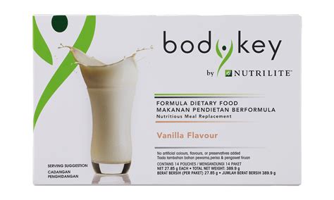 Bodykey By Nutrilite Meal Replacement Shake Vanilla