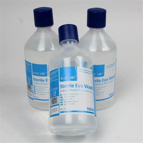 500ml Emergency Eyewash Bottles Advantage First Aid