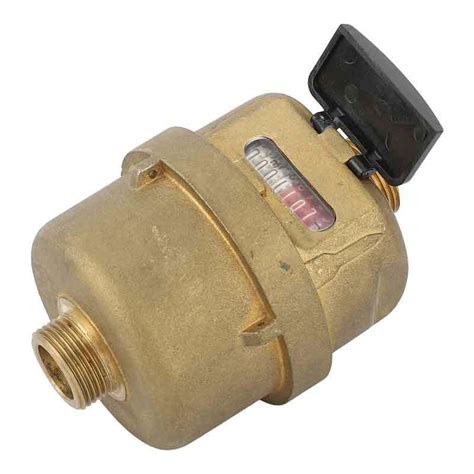 Iso Volumetric Cold Water Meter Class C R Brass Body Color