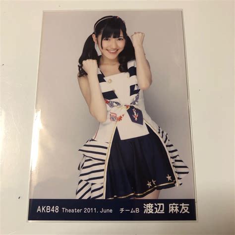 Yahoo オークション Akb48 渡辺麻友 Theater 2011 June 生写真1枚