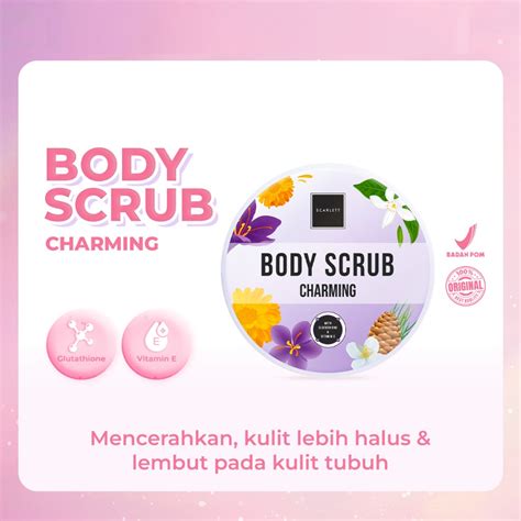 Jual Scarlett Whitening Body Scrub Scarlett By Felicya Angelista