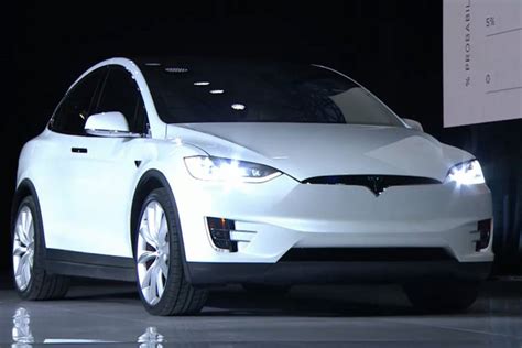 Photos Tesla Dévoile Son Suv 100 électrique Le Model X