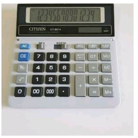 Jual KALKULATOR DAGANG CITIZEN 14 DIGIT CHECK CORRECT AWET DAN MURAH