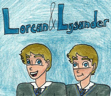 Lorcan And Lysander Scamander By Weasleytwintastic On Deviantart