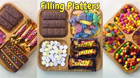 Filling Platter With Sweets Best Tiktok Compilation Asmr No