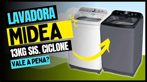 Lavadora De Roupas 13kg Midea Sistema Ciclone Cupom Mestre