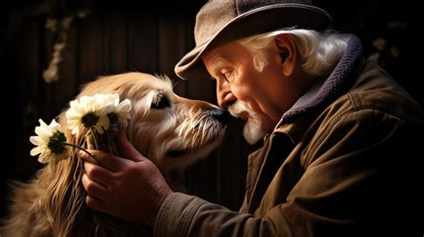 Av Um Cachorro V Nculo Especial Entre Idosos E Seus Animais De