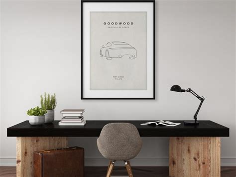 Car Line Art Poster | PRINT - Grafico Group