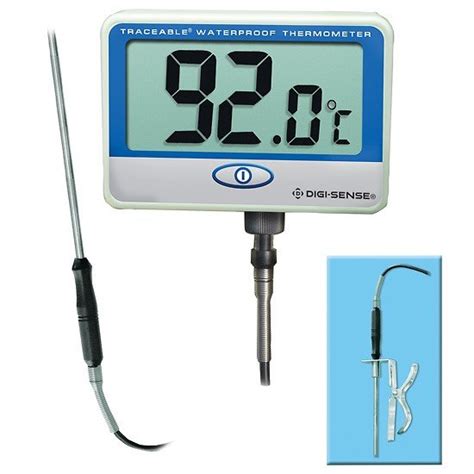 Remote Probe Digital Thermometer with Calibration - HTSS