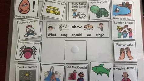 Preschool Kindergarten Song Choice Board 160 Songs Tpt