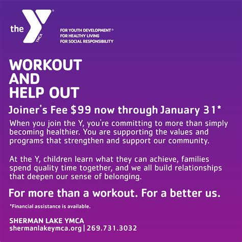 $99 Joiners Fee — Sherman Lake YMCA Outdoor Center