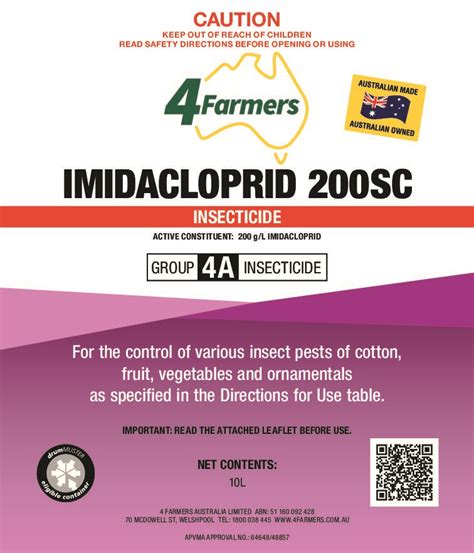 Imidacloprid 200 Sc 4farmers