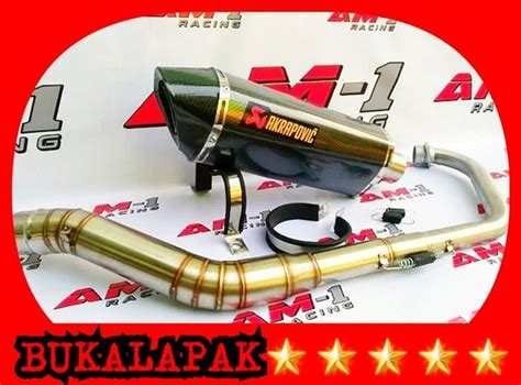 Jual Mega Bass Knalpot Akrapovic Layang Gsx Vixion R All New Cbr