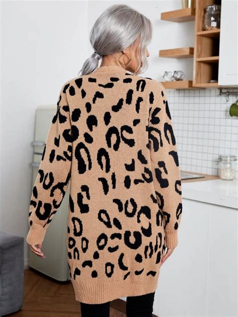 Womens Leopard Print Cardigan Au Informacionpublica Svet Gob Gt