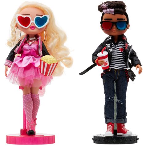 Buy L O L Surprise Omg Movie Magic Fashion Tough Dude And Pink Chick