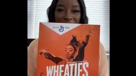 Simone Biles Achieves Childhood Dream Of Securing Wheaties Box Cover - Blavity