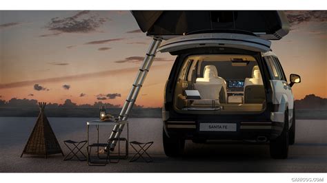 Hyundai Santa Fe | 2024MY with Roof-top Tent