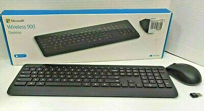 Microsoft Wireless 900 Desktop Mouse and Keyboard Combo | eBay