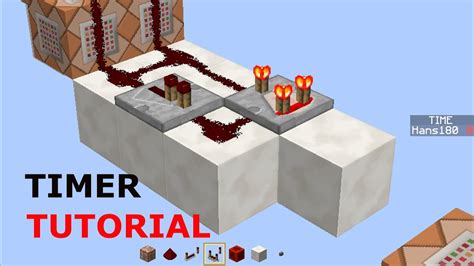 Minecraft Tutorial 1 Timer Youtube