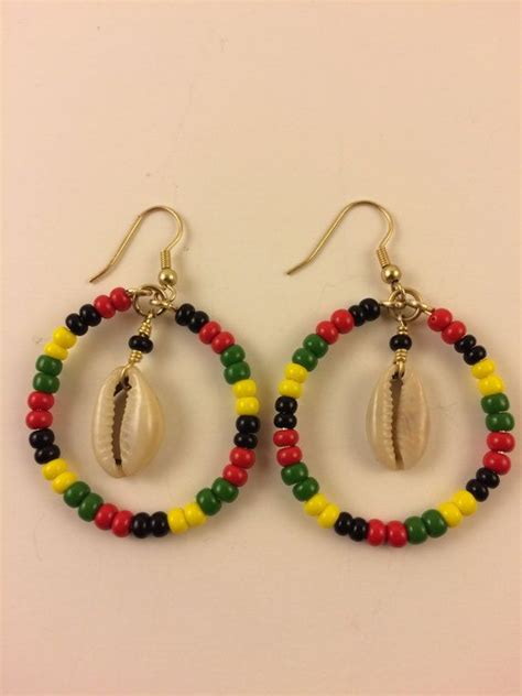 Afrocentric Earrings Rastafarian Jewelry Diy Jewelry Earrings