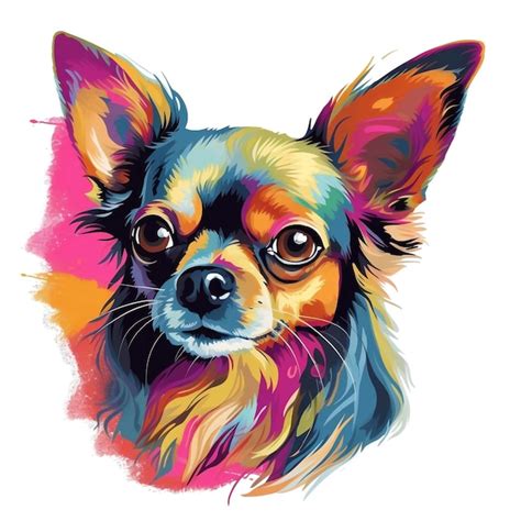 Premium Photo AI Generated Illustration Of A Chihuahua In Watercolor