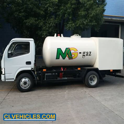 Dongfeng 4x2 Lpg Tank Truck 5ton Lpg Gas Bobtail Truck China Lpg Tank