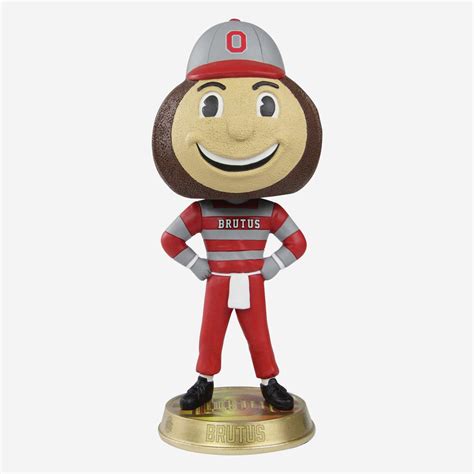 Brutus Buckeye Ohio State Buckeyes Mascot Variant Bighead Bobblehead FOCO