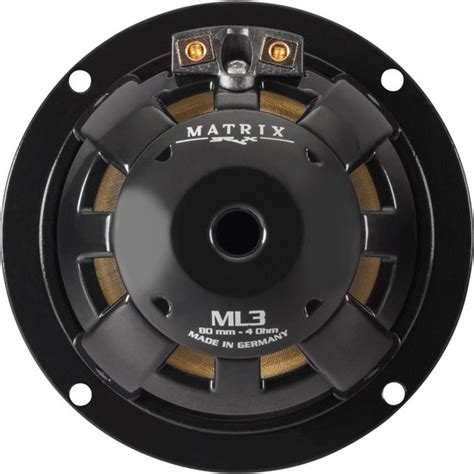 Brax Matrix Ml3 80MM High End Cone Midrange Hoparlör Seti Fiyatı