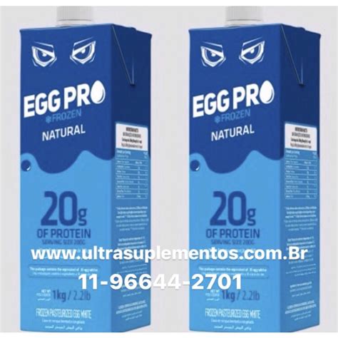 Clara De Ovo Pasteurizada Kg Shopee Brasil