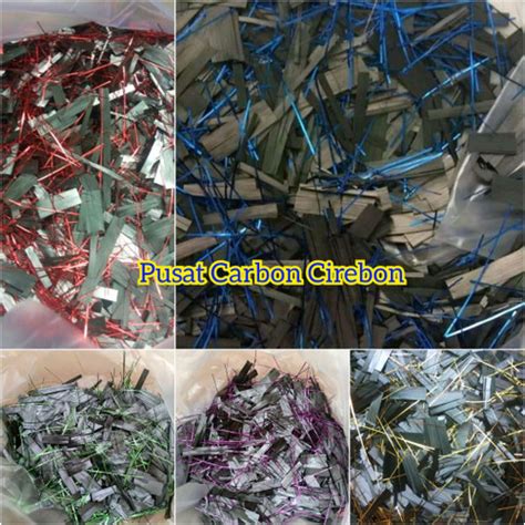 Jual Serat Bahan Carbon Karbon Kevlar Forged Campur Serat Warna Metalik