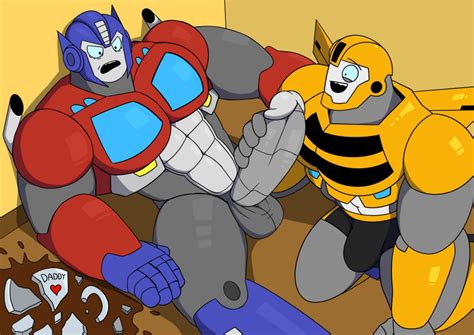 Rule 34 Abs Big Penis Bumblebee Transformers Father And Son Gay Gay Blowjob Optimus Prime