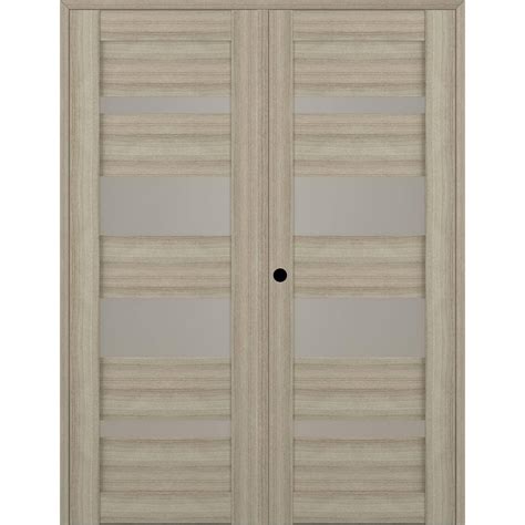 Belldinni Mirella 60 X 96 Right Hand Active 5 Lite Frosted Glass