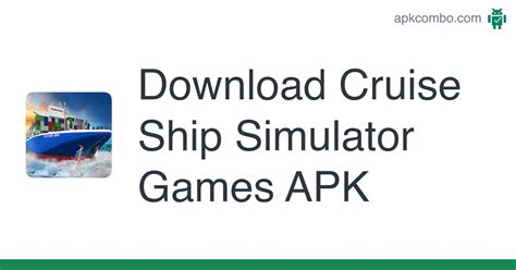 Cruise Ship Simulator Games APK (Android Game) - Free Download