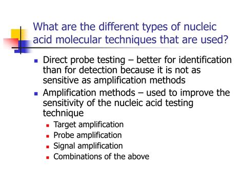 Ppt Molecular Diagnosis Of Infectious Diseases Powerpoint