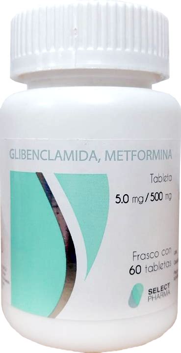 Medically Metformina Glibenclamida C 40 Tabs 500 5 Mg Farmacia A