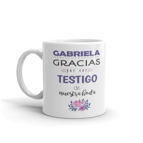 Taza Boda Personalizada Con Foto Sin T No Hubiera Sido Lo Mismo