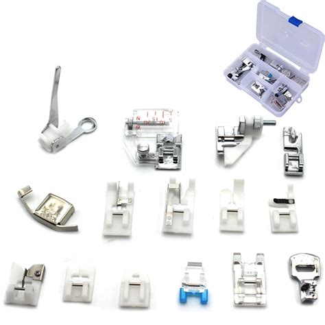 Presser Feet Set Pcs Snap On Sewing Machine Foot For Brother Singer