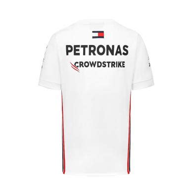 Camiseta Piloto Equipo Mercedes Amg Petronas F Blanco